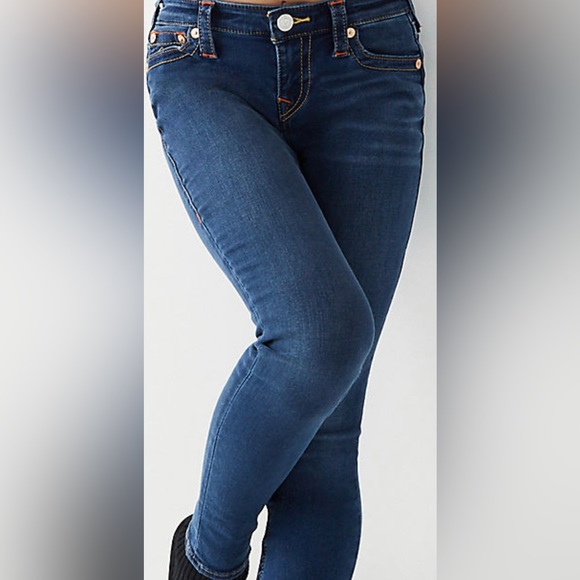 🥳HOST PICK 🥳True religion Halle mid rise Super Skinny - Picture 7 of 9